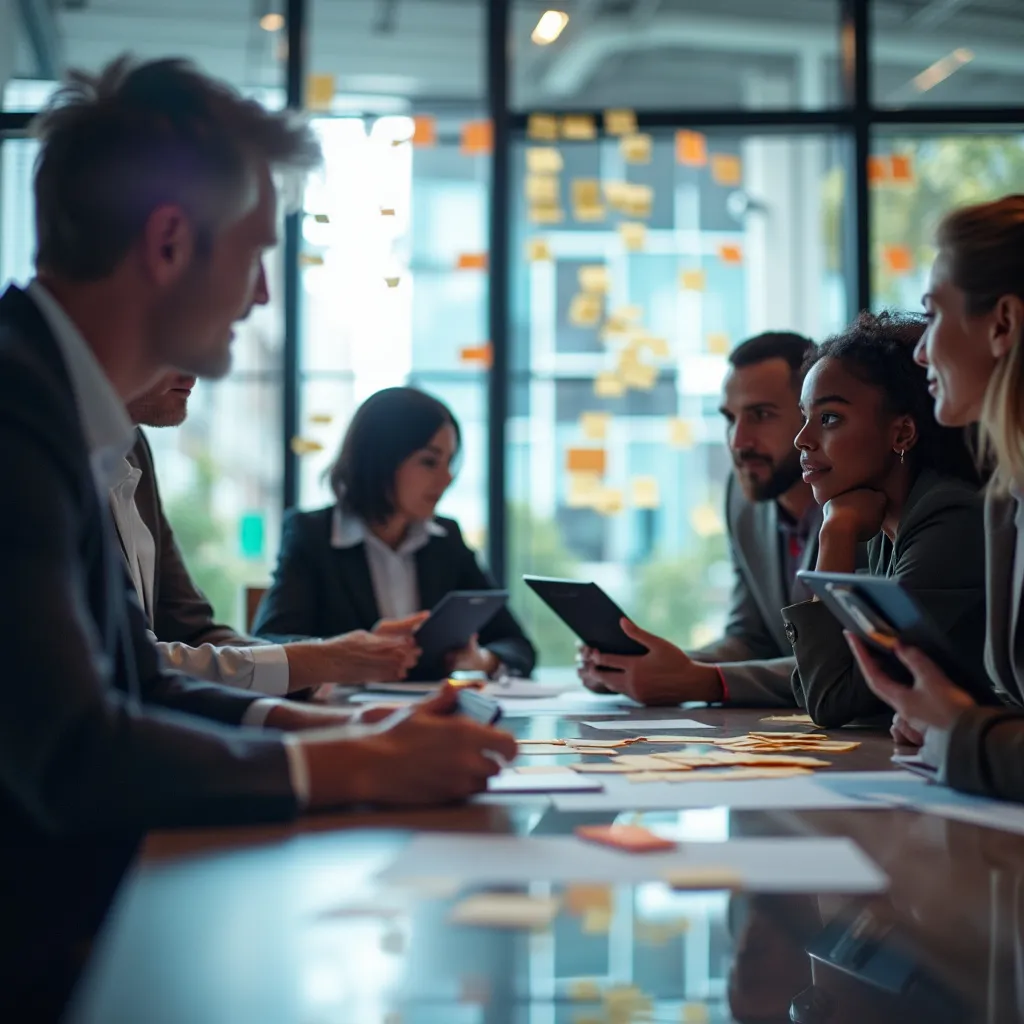 Equipo de ConsultaPro en sesión estratégica
